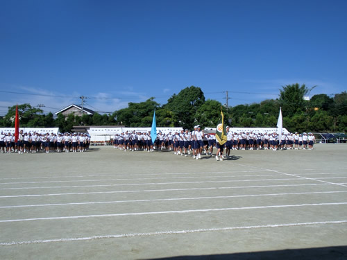 ①東海中運動会　開会式